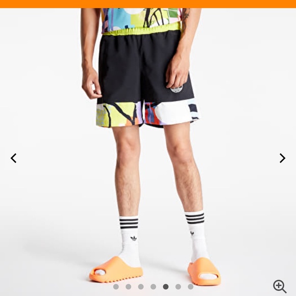 🔥ADIDAS LOVE UNITES WOVEN SHORTS (GENDER NEUTRAL) - Picture 2 of 12